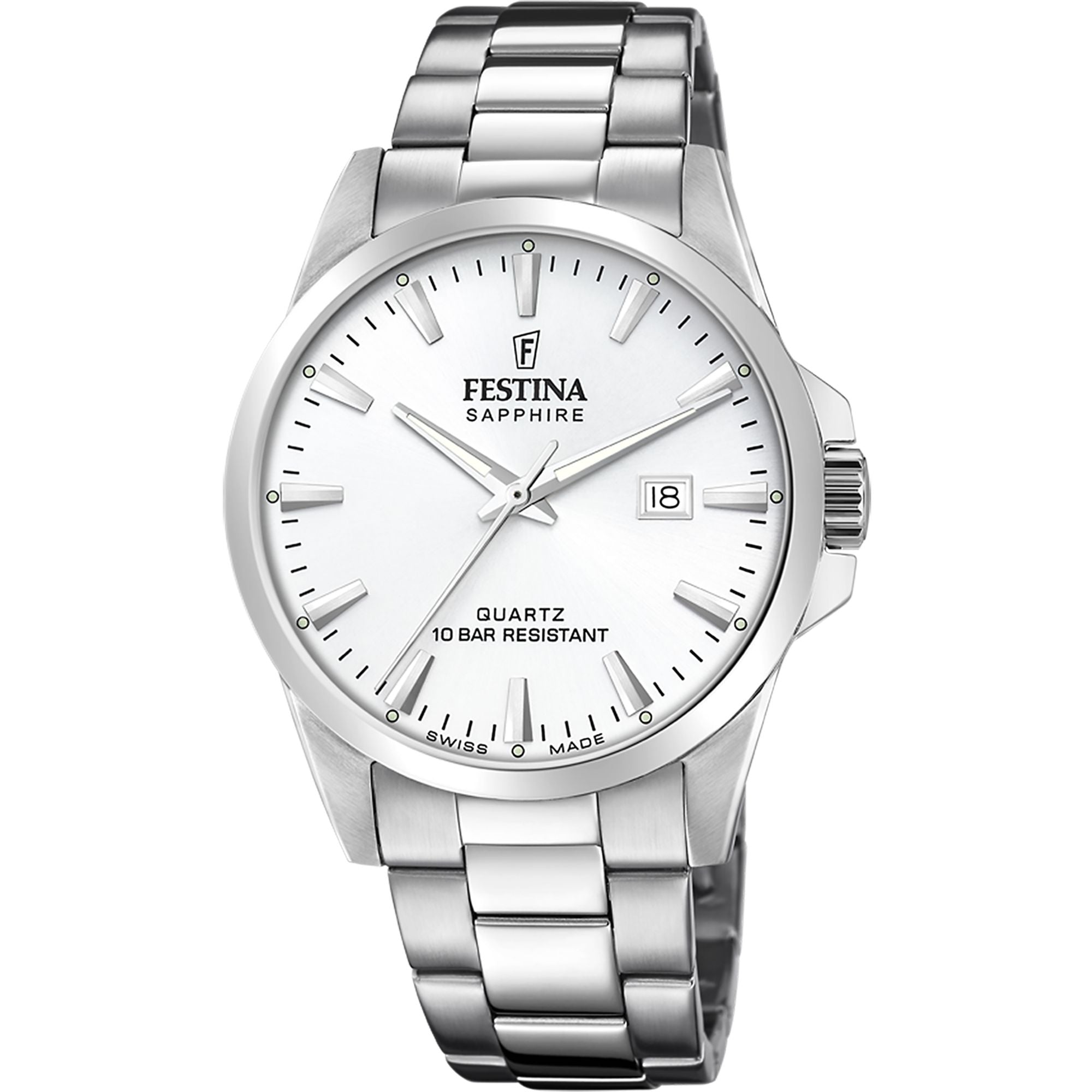 Classic Silver / Stainless Steel Silver Dial