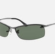 RB3183 MENS / GUNMETAL-GREEN |  Dial