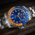Deep Marine Explorer II Blue/Oranze Bezel | Blue Dial