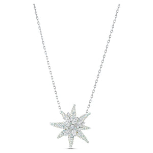Edelweiss White / Rhodium-Plated