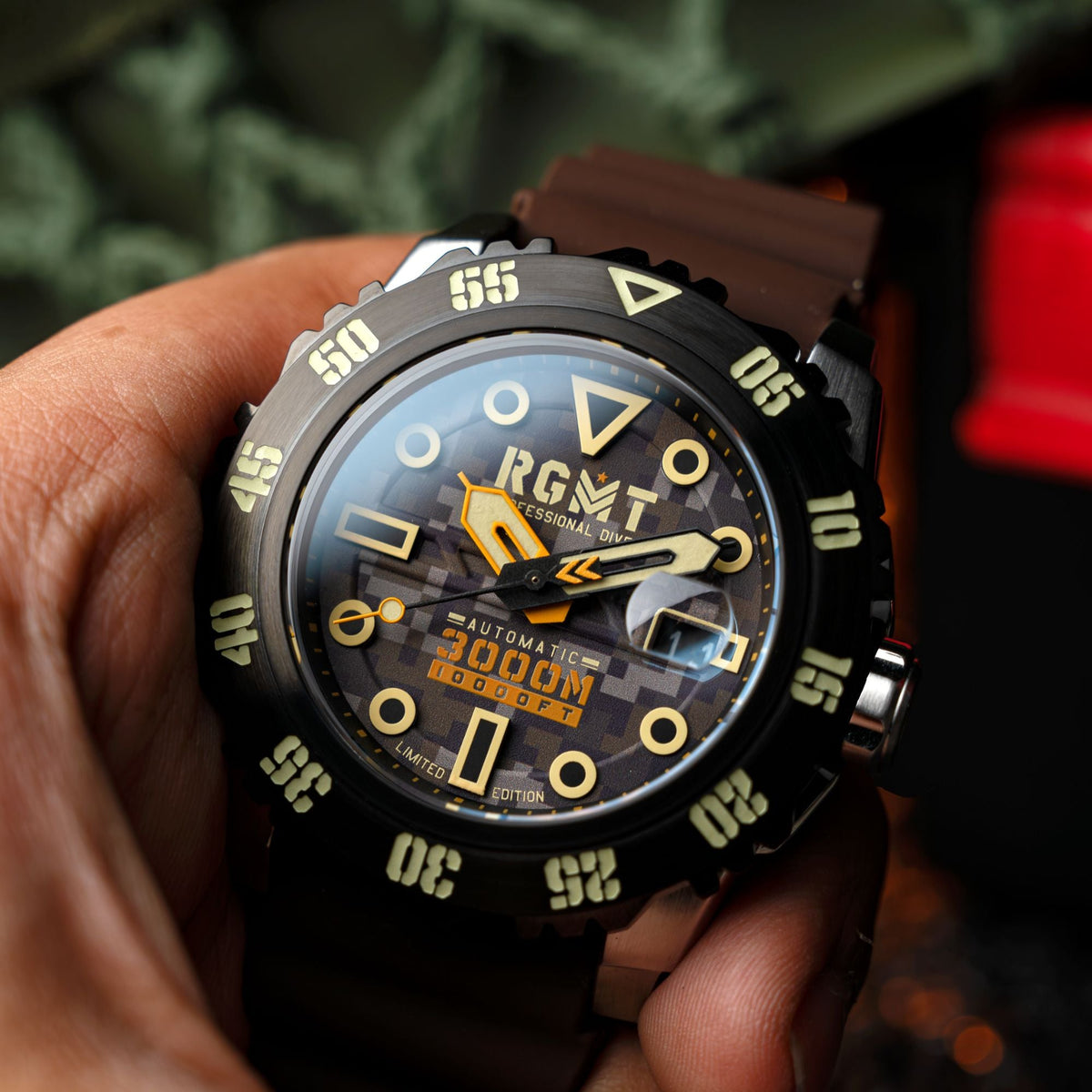 Ohio Automatic Limited Edition Brown / Stainless Steel | Brown Dial
