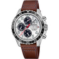 Chronograph Ceramic White / Leather | White Dial