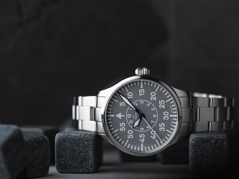 Aachen Gray 39 Type B | Grey Dial