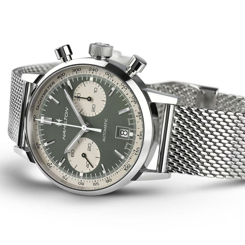 American Classic Silver/SS | Green Dial