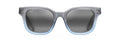 SHORE BREAK UNISEX / MATTE TRANSLUCENT BLUE GREY FADE / NEUTRAL GREY |  Dial