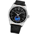 Symphony Black/Leather/Black Dial/Silver Case 897.02 | Black Dial