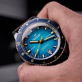 Tropea Automatic Blue / Brown Leather | Blue Dial
