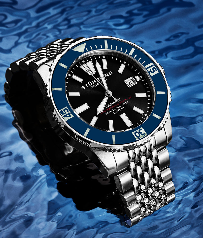 Depthmaster 1006 Silver/Stainless Steel | Black Dial