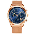 Monaco Rose Gold Rose Gold/Alloy | Blue Dial