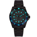 TITANIUM Deep Marine Explorer II Black/Blue Bezel | White Dial