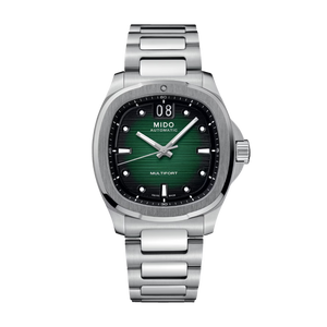 Multifort TV Big Date Green / Stainless Steel | Green Dial