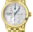 Gramercy Swiss made Automatic Sellita SW266, Gold Case, White Dial, Subdials | White Dial