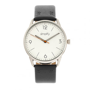 The 6300 Black/White | White Dial