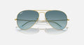AVIATOR GRADIENT UNISEX / GOLD - BLUE GRADIENT GREY |  Dial