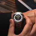 HEINRICH SWISS AUTOMATIC LIMITED EDITION LIMITED EDITION BLACK / STAINLESS STEEL Black Dial