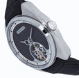 Roman Silver/Black | Black Dial