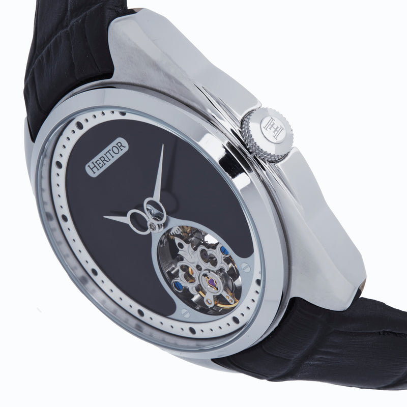 Roman Silver/Black | Black Dial