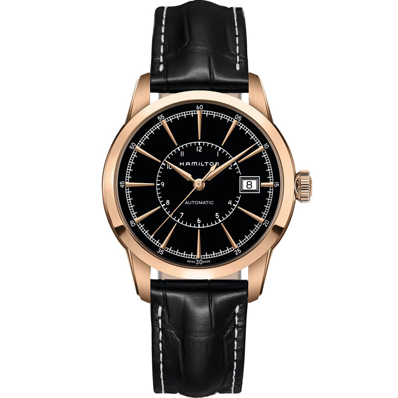 American Classic Black/PVD Rose | Black Dial