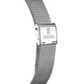 Swiss Made Silver / Stainless Steel Silver Dial