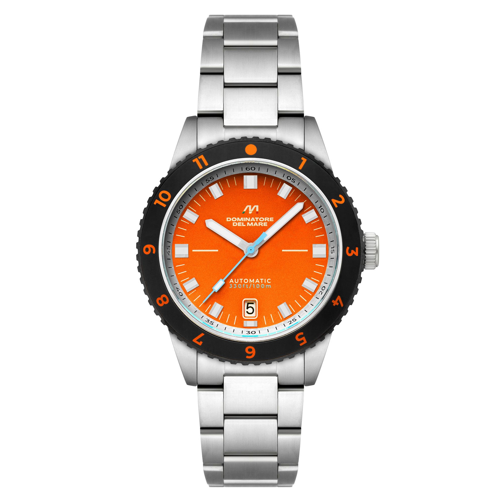 Tropea Automatic Orange / Steel Stainless Steel | Orange Dial