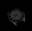 NAV, DATE, QUARTZ, SAPH, ARCTIC NGM, COL: SS/BKPS DS NYLON 11" Arctic SSNAV-D on DEFSTAN | Arctic Dial