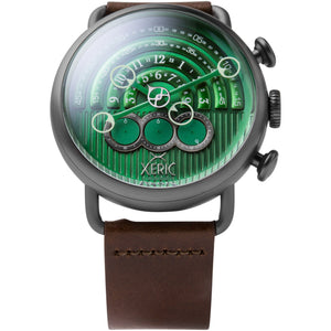 Halograph Chrono Sapphire Gunmetal Green Green Dial