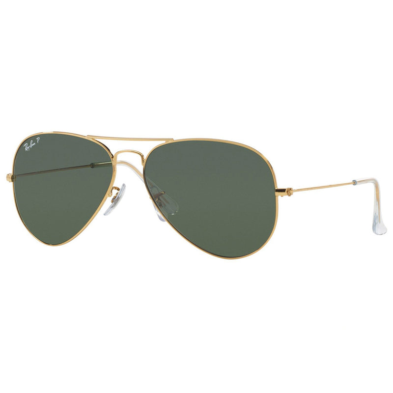 AVIATOR CLASSIC MEN'S Gold / Crystal Green Polarized