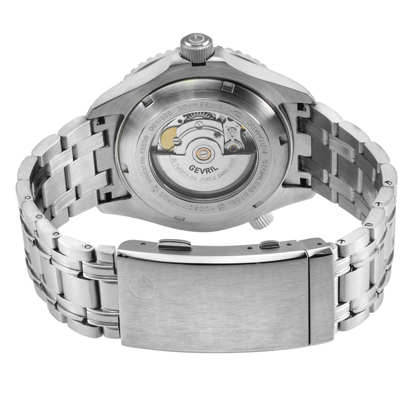 Hudson Yards -Forged Carbon Fiber Swiss Automatic SW200-1 - Forged Carbon Fiber Black Dial,  Unidirectional Rotating Bezel, 316L  Bracelet | Black Dial