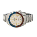 Islander JFK Automatic GMT Watch with White Cloud Dial and Pepsi Bezel