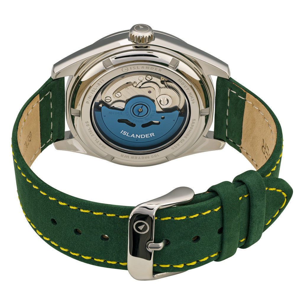 Islander Melville GMT with White "Golf Ball" Hammer Dial