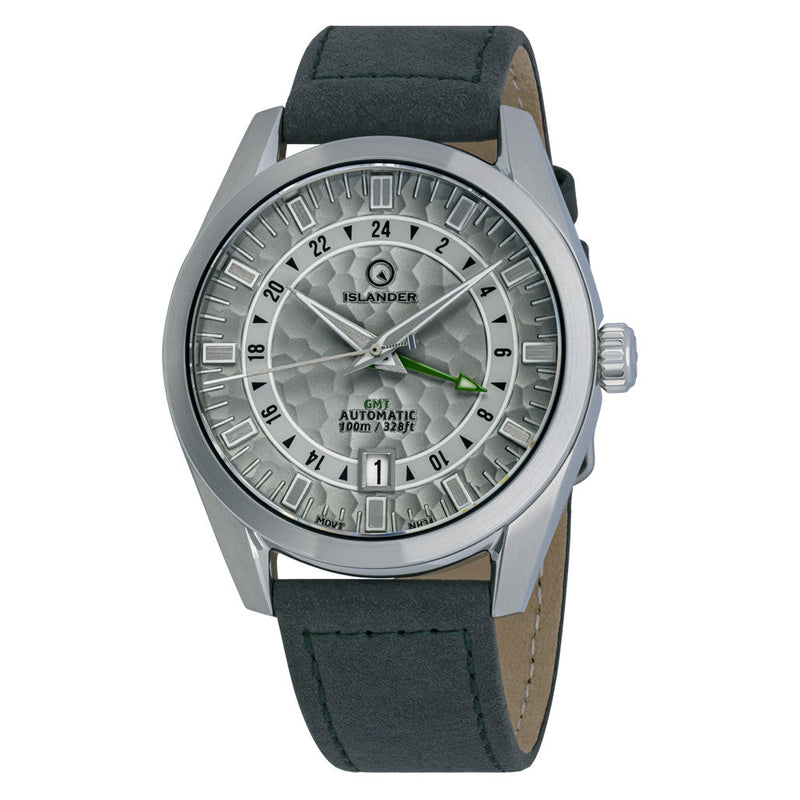 Islander Melville GMT with Grey Hammer Dial