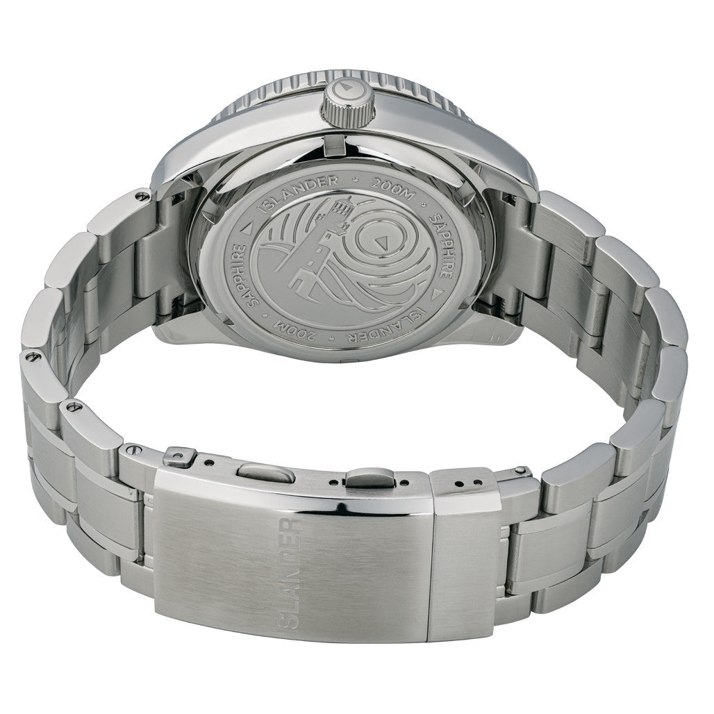 Islander Republic Traveler GMT Watch with Blue Dial