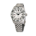 Islander Saltaire 38mm Solar Dive Watch with Pure White Dial