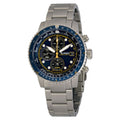 Islander Calverton Flight Chronograph Alarm Watch with Blue Dial
