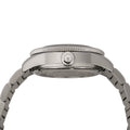 Islander Bayport Automatic Dive Watch with Maroon Wave Dial