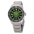 Islander Bayport Automatic Dive Watch with Green Wave Dial
