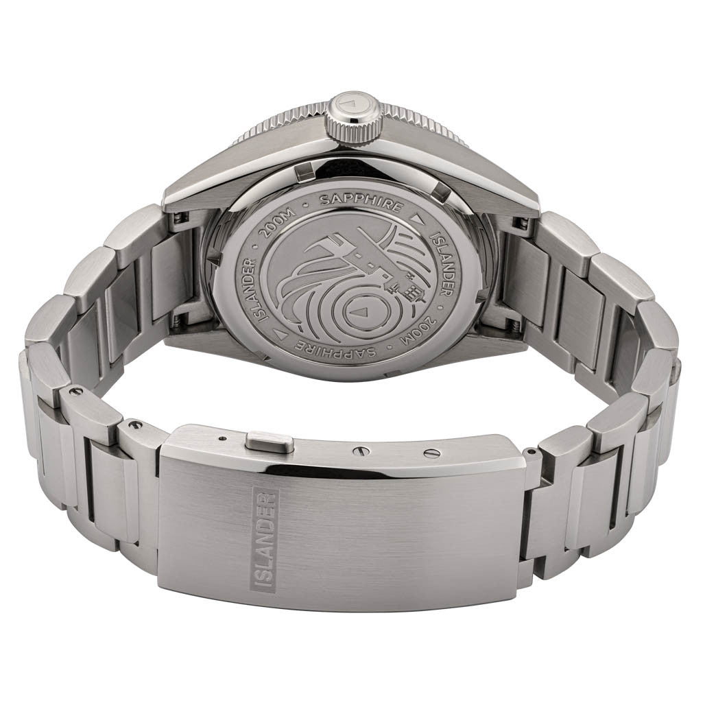 Islander Calabro GMT World Time Automatic Watch with Anthracite