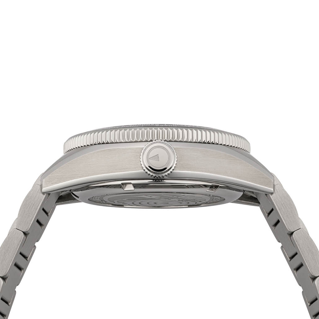 Islander Calabro GMT World Time Automatic Watch with Silver Dial