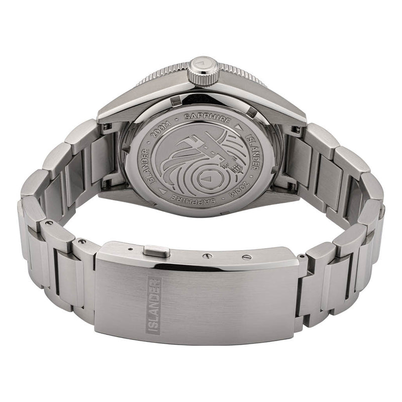 Islander Calabro GMT World Time Automatic Watch with Silver Dial