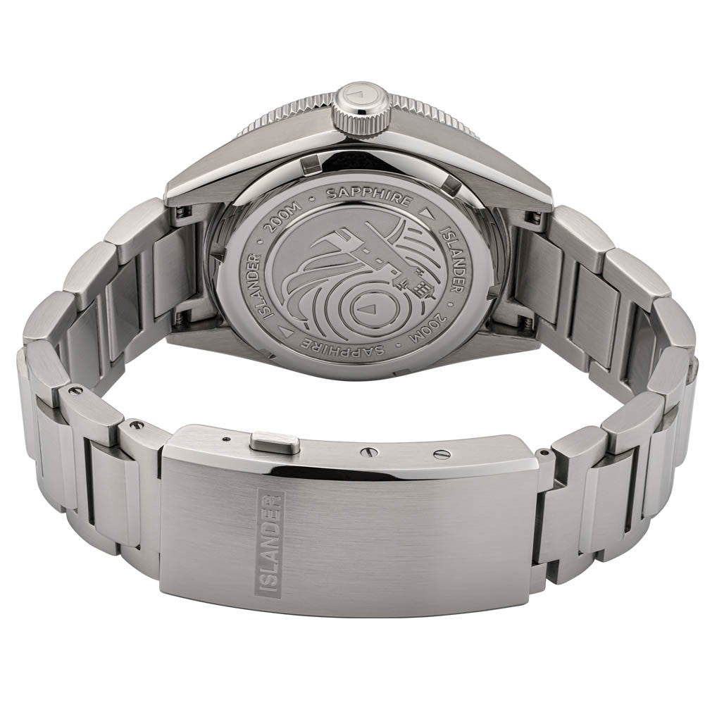 Islander Calabro GMT World Time Automatic Watch with Attitude Indicator Dial