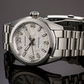 Islander Brookville Calligraphy Edition Watch with Silver Parchment Dial