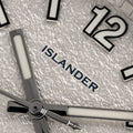 Islander Brookville Calligraphy Edition Watch with Silver Parchment Dial