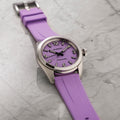 Islander Brookville Calligraphy Edition Watch with Lavender Parchment Dial