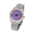 Islander Brookville Calligraphy Edition Watch with Lavender Parchment Dial