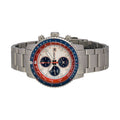 Islander Calverton Flight Chronograph Alarm Watch with White Dial