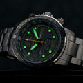 Islander Calverton Flight Chronograph Alarm Watch with Grey Dial