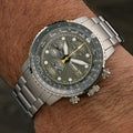Islander Calverton Flight Chronograph Alarm Watch with Grey Dial