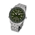 Islander Rocky Point Analog-Digital Watch with Green Dial
