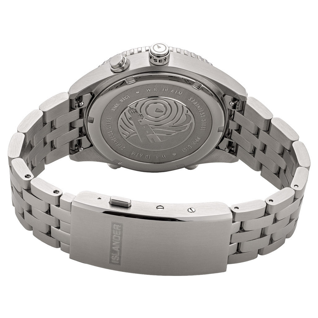Islander Rocky Point Analog-Digital Watch with Grey Dial #ISL-330