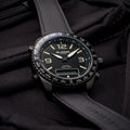 Islander Rocky Point PVD Analog-Digital Watch with Black Dial